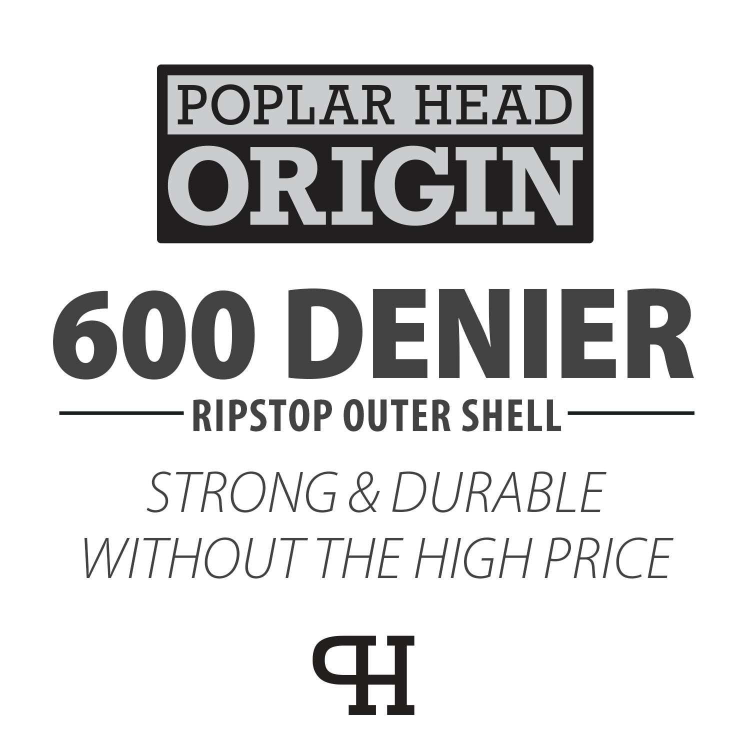 Jeffers Poplar Head "Origin" 600D Medium Weight Turnout Blanket, 240g | Waterproof & Breathable Horse Blanket