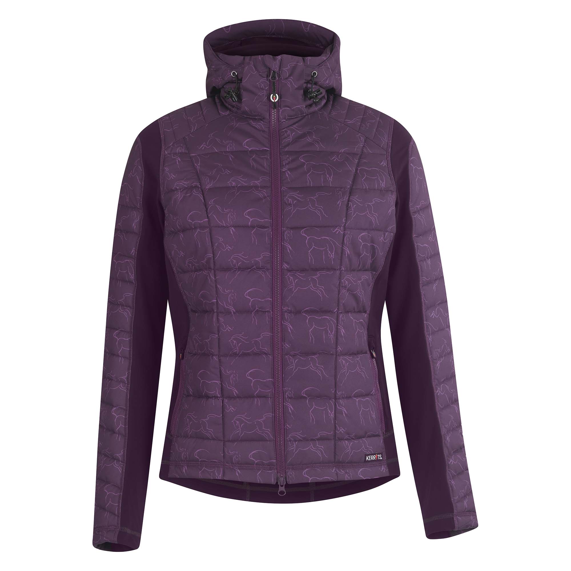 Kerrits Women's Heads Up Winter Whinnies Quilted Riding Jacket