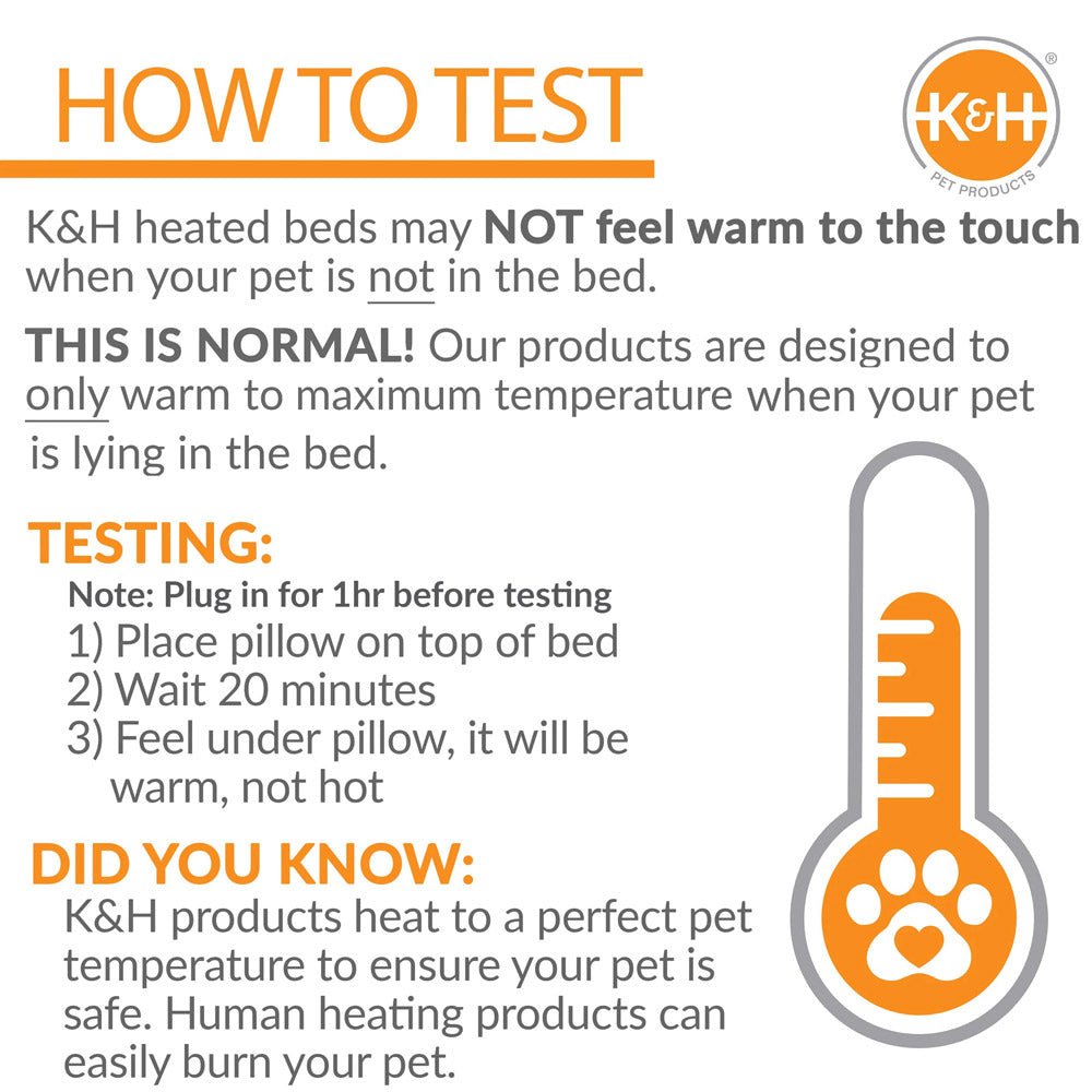 K&H Thermo-Pet Nest Heated Cat Bed  Soft Plush Indoor Cat Cave for Cats and Small Dogs, Machine Washable