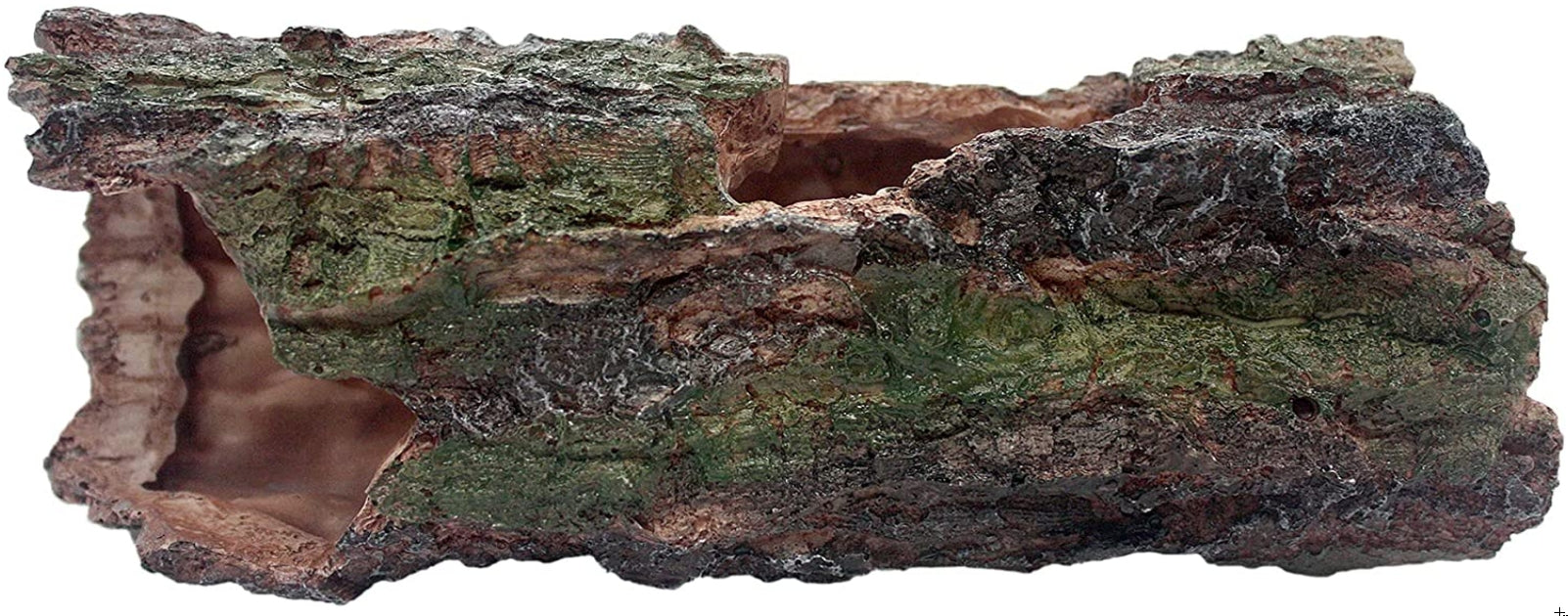 Komodo Forest Log Large | Natural Looking Hideout | Under Water Aquarium Or Dry Habitat Decoration Accessory