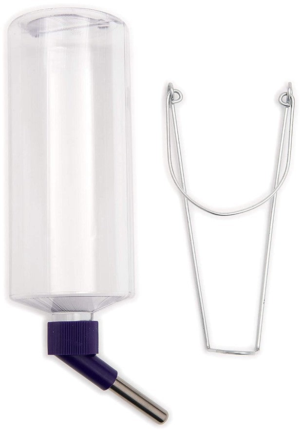 Lixit 32Oz Weather Resistant Water Bottles With Heavy Duty Mount For Rabbits And Ferrets (Clear)