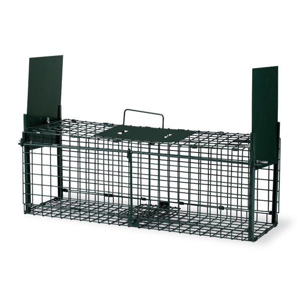 Metal Two-Door Live Animal Cage Trap  Foldable & Durable