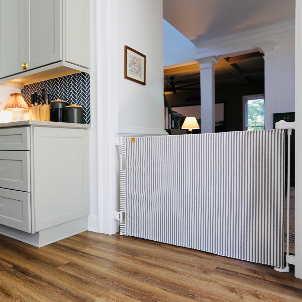 Milliken® Fabric Baby & Pet Safety Gate  Indoor/Outdoor, Durable & Stylish