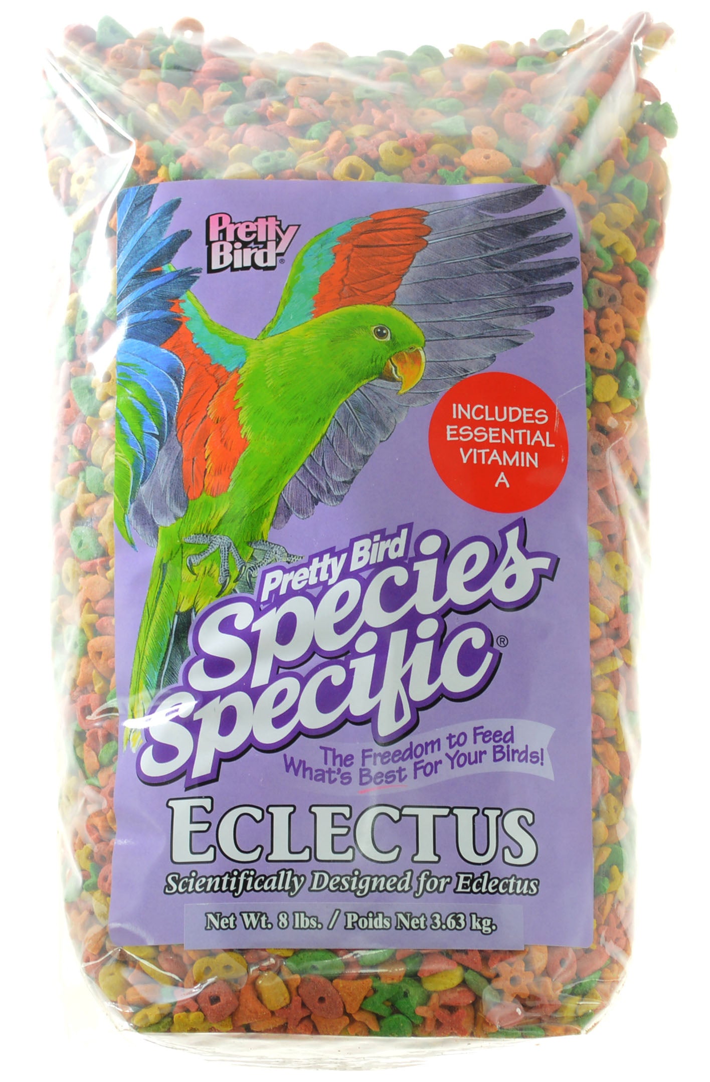 Pretty Bird Eclectus Special For Birds 8Lb