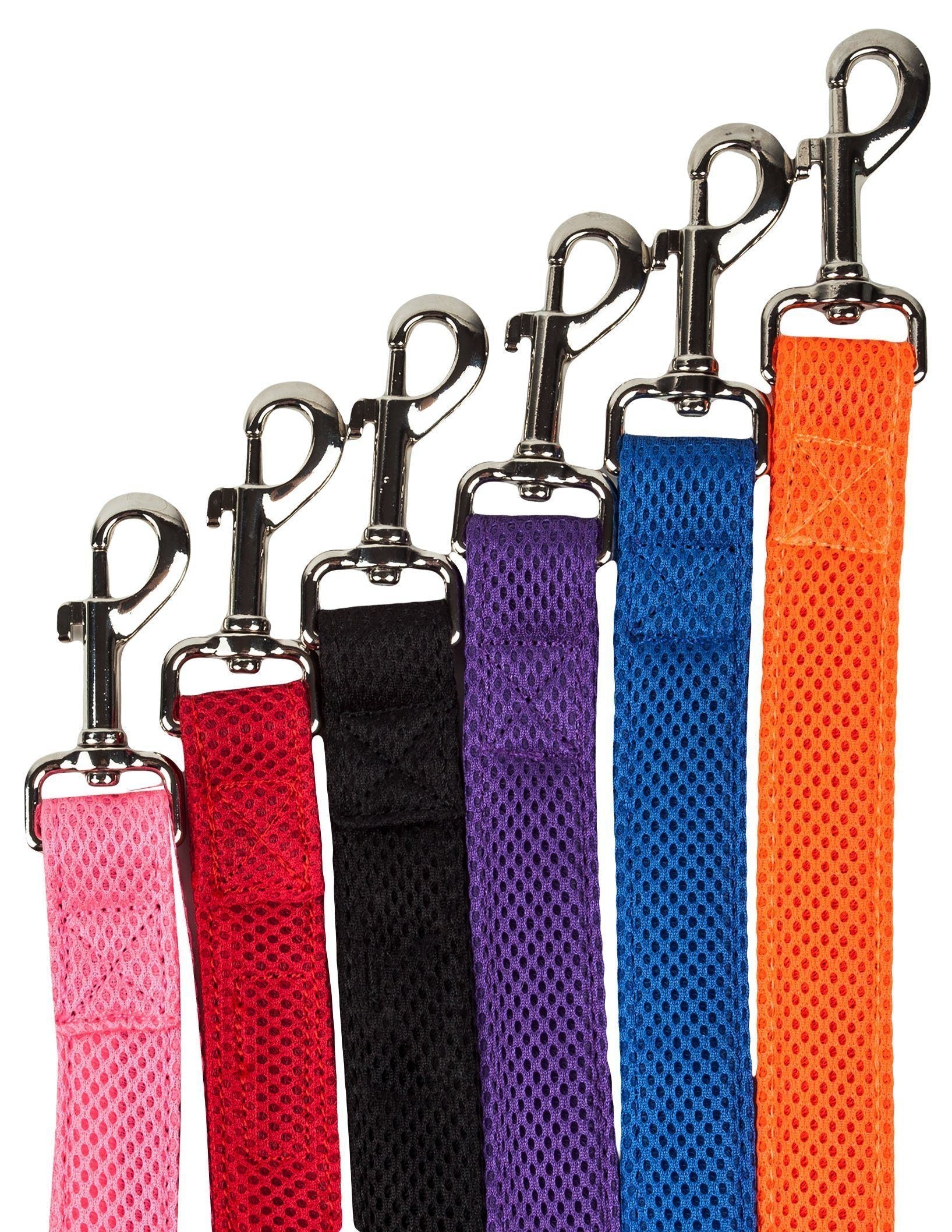 Pet Life ®  'Aero Mesh' Breathable and Adjustable Dual Sided Thick Mesh Dog Leash