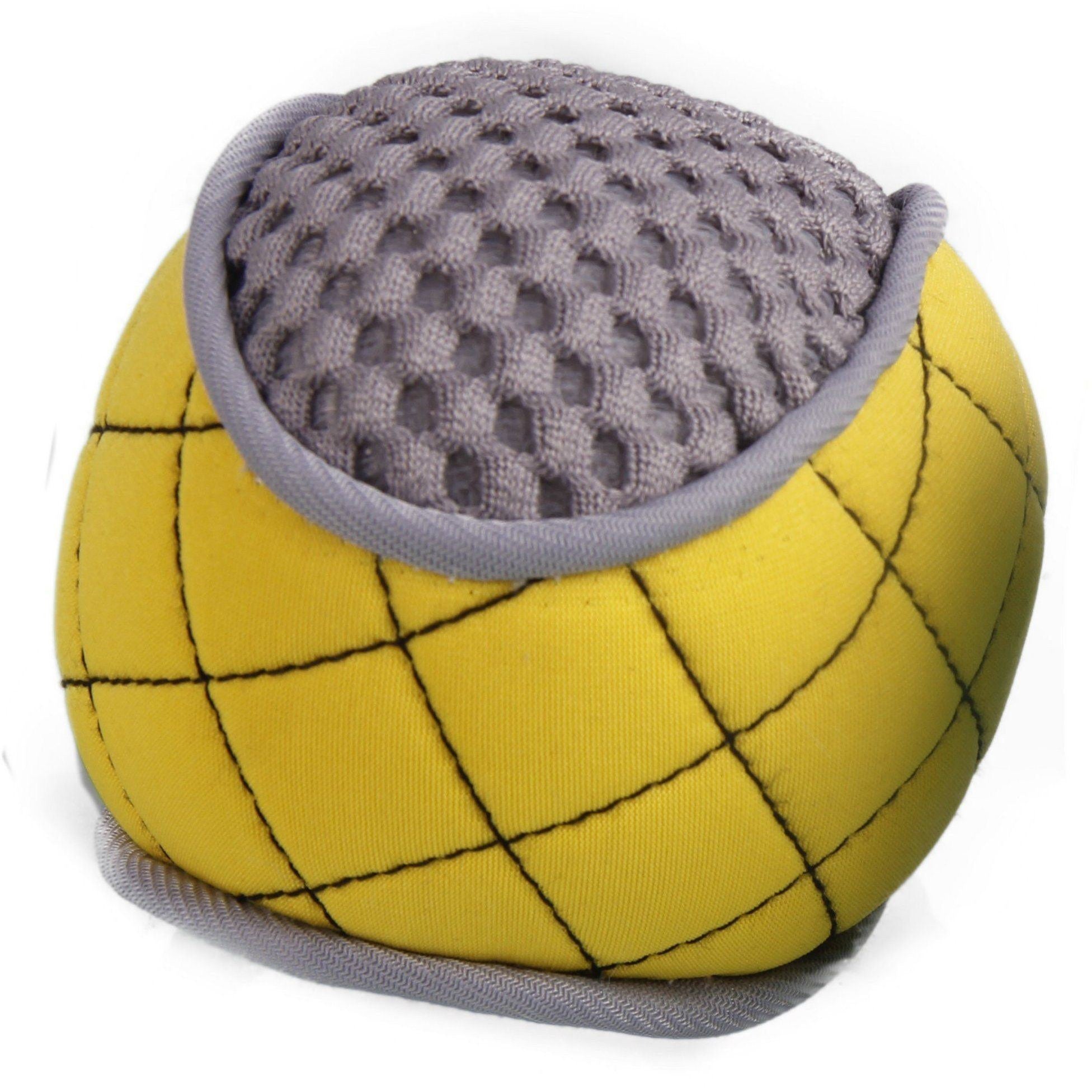 Pet Life ® 'Bark-Active' Neoprene Mesh Flotation Floating Waterproof Ball Fetch Pet Dog Toy