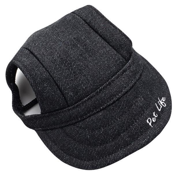 Pet Life ®  'Cap-Tivating' UV Protectant Adjustable Fashion Dog Hat Cap