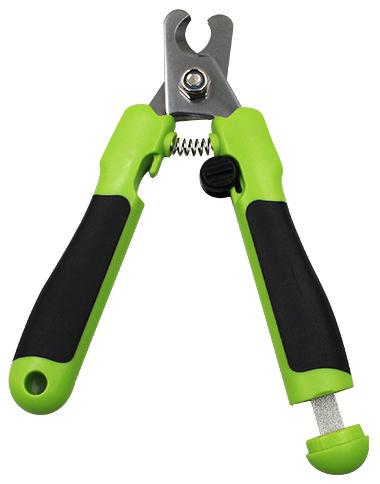 Pet Life ® Clip N File 2-in-1 Grooming Pet Nail Clipper with Built-in Concealed Filer