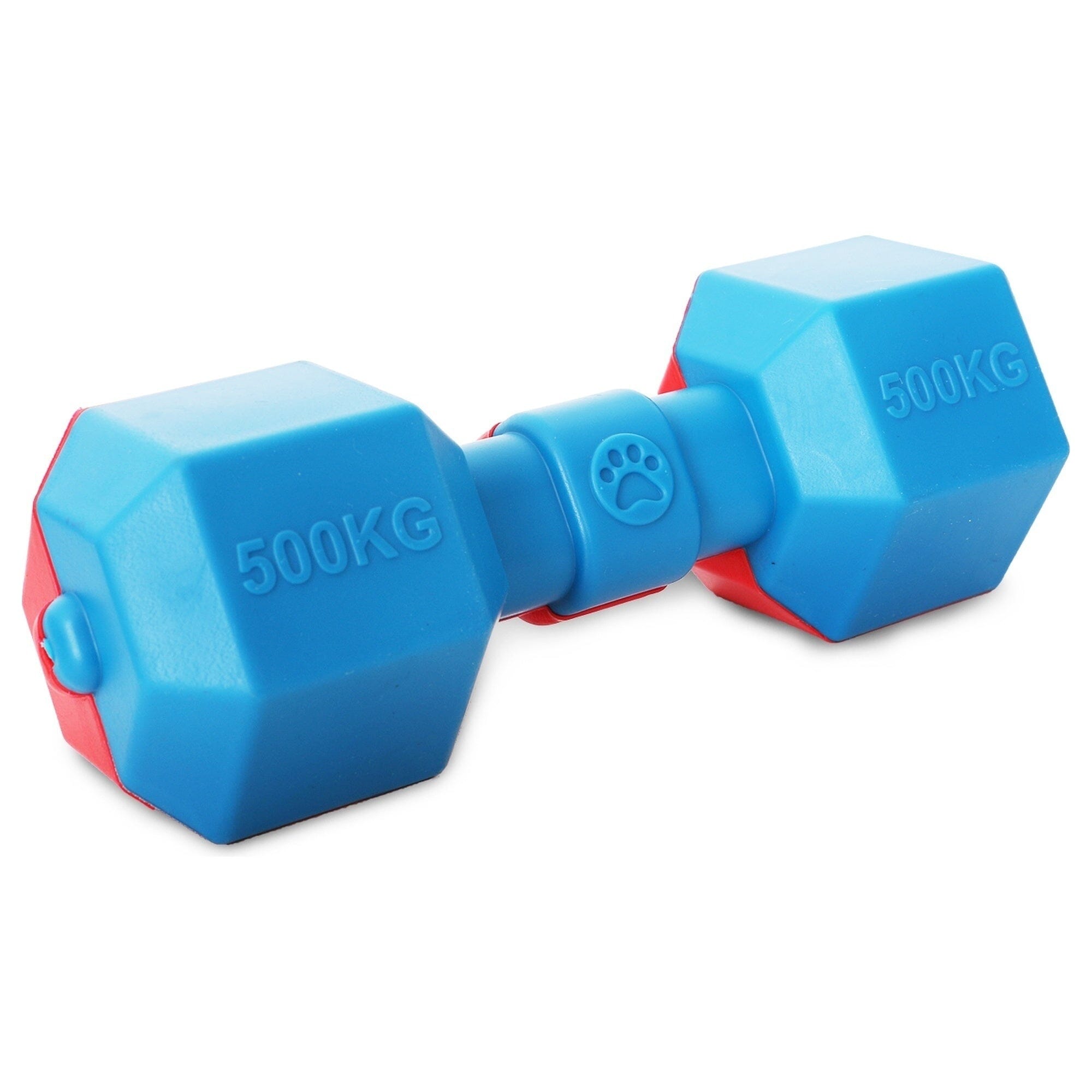 Pet Life ® Dumbbell Durable Chew and Fetch TPR Waterproof Floating Dog Toy