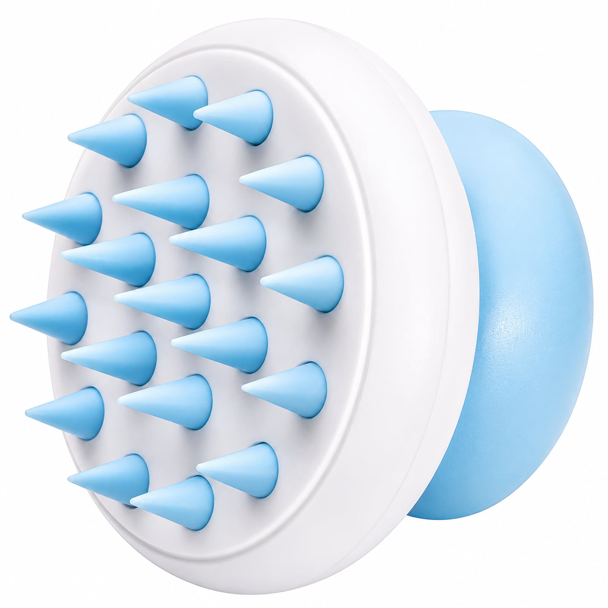Pet Life ® Scwubba Handheld Bathing Brushing and Massaging Soft Flexible Grooming Pet Comb