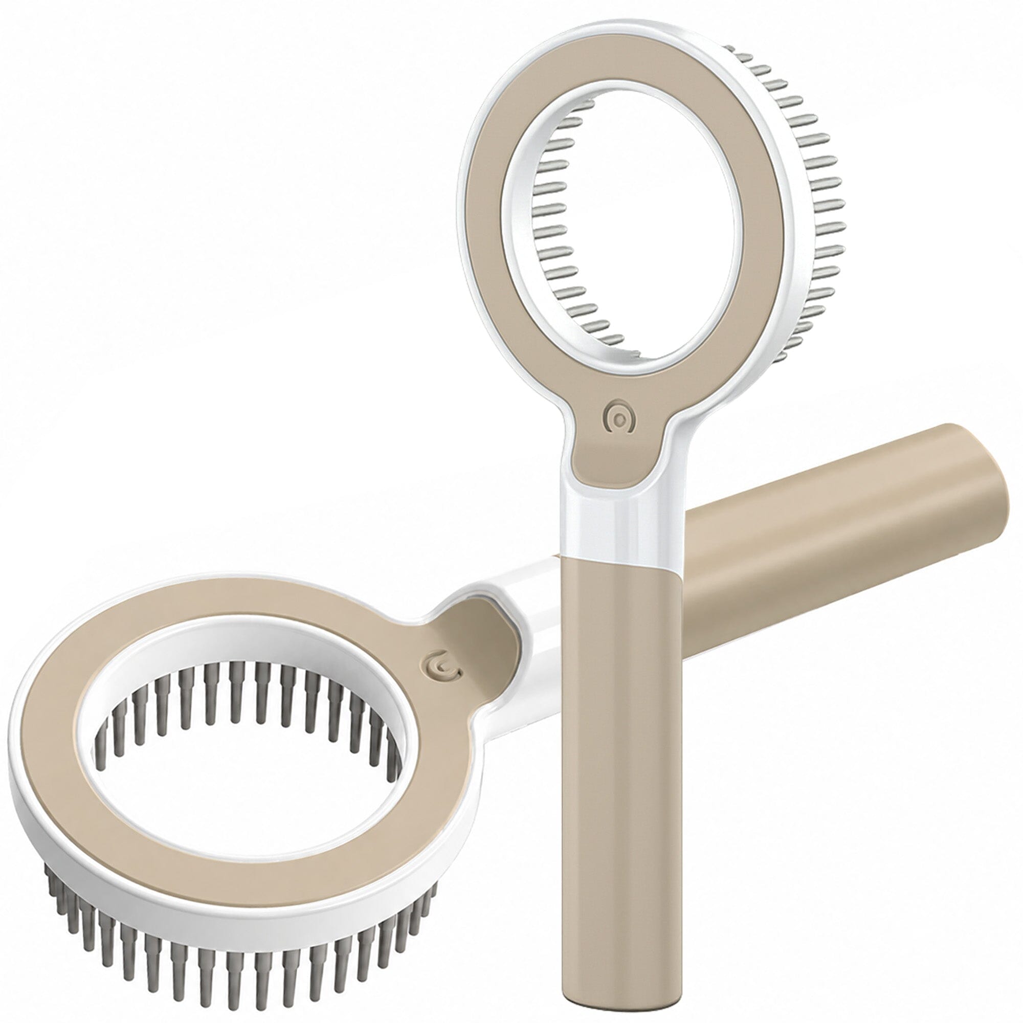 Pet Life ® WAGNIFY 360 Degree and Multi-Directional Modern Grooming Pet Rake Comb