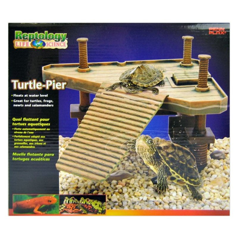 Penn-Plax Reptology Small Turtle Pier