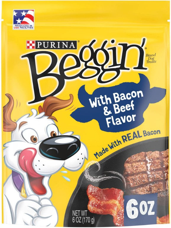 Purina Beggin' Strips Bacon And Beef Flavor