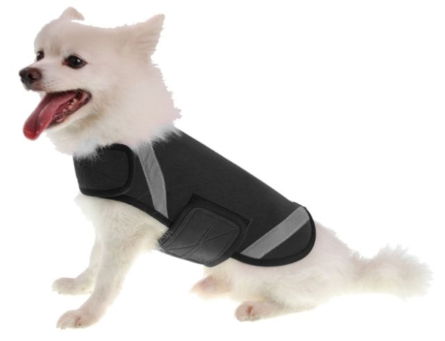 Extreme Neoprene Multi-Purpose Protective Shell Dog Coat  Black - Large
