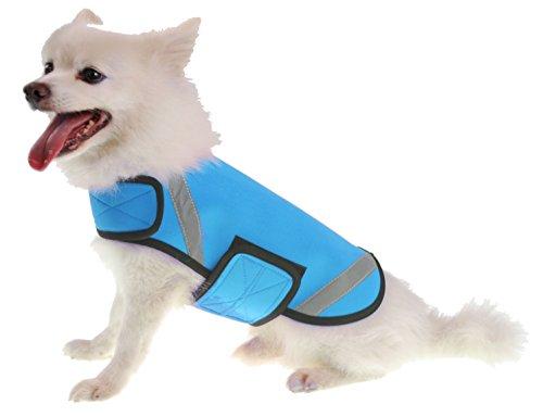Extreme Neoprene Multi-Purpose Protective Shell Dog Coat  Blue - Medium