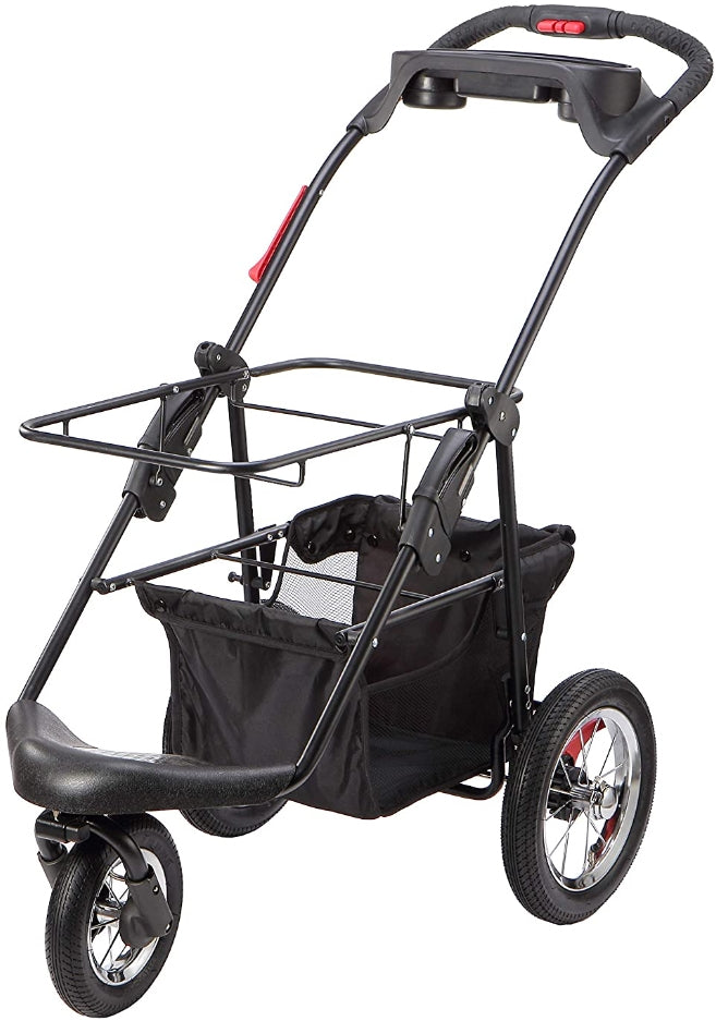 Petique Sunset Strip 5-In-1 Complete Travel System With Pet Carrier And Pet Stroller For Dogs And Cats