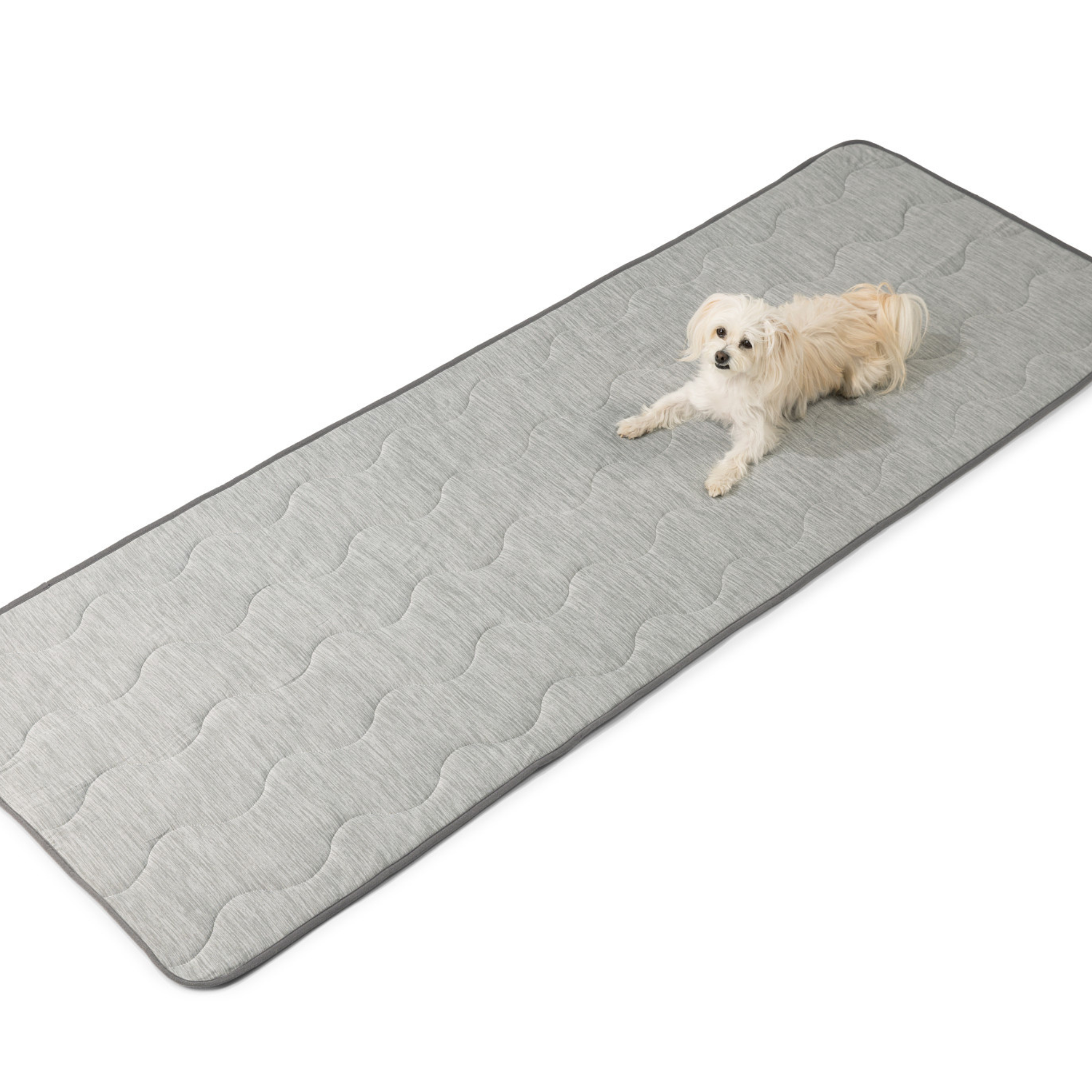 PupChill Cooling Waterproof Runner Blanket - Arctic Grey