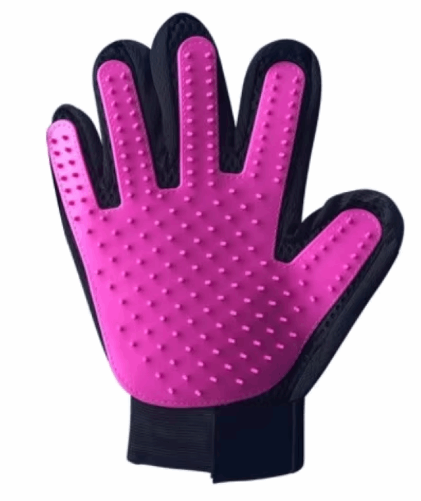 Premium Silicone Pet Grooming Gloves - Gentle Deshedding & Massage for Dogs & Cats