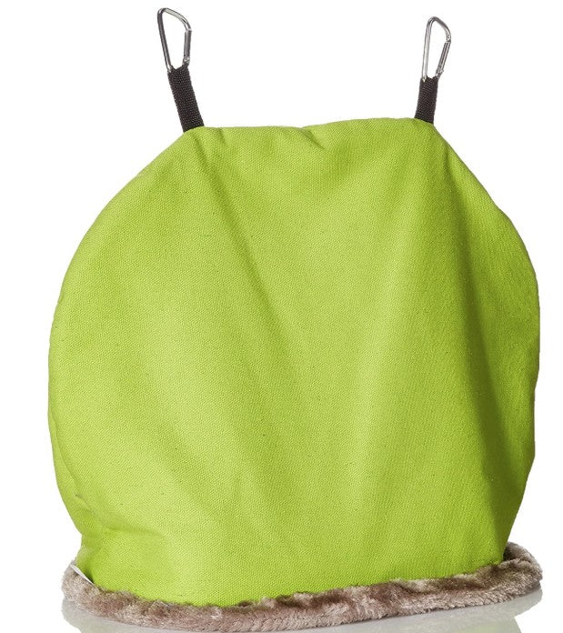Prevue Pet Products Bpv1165 Plastic/Fleece Snuggle Sack Bird Nest, Jumbo