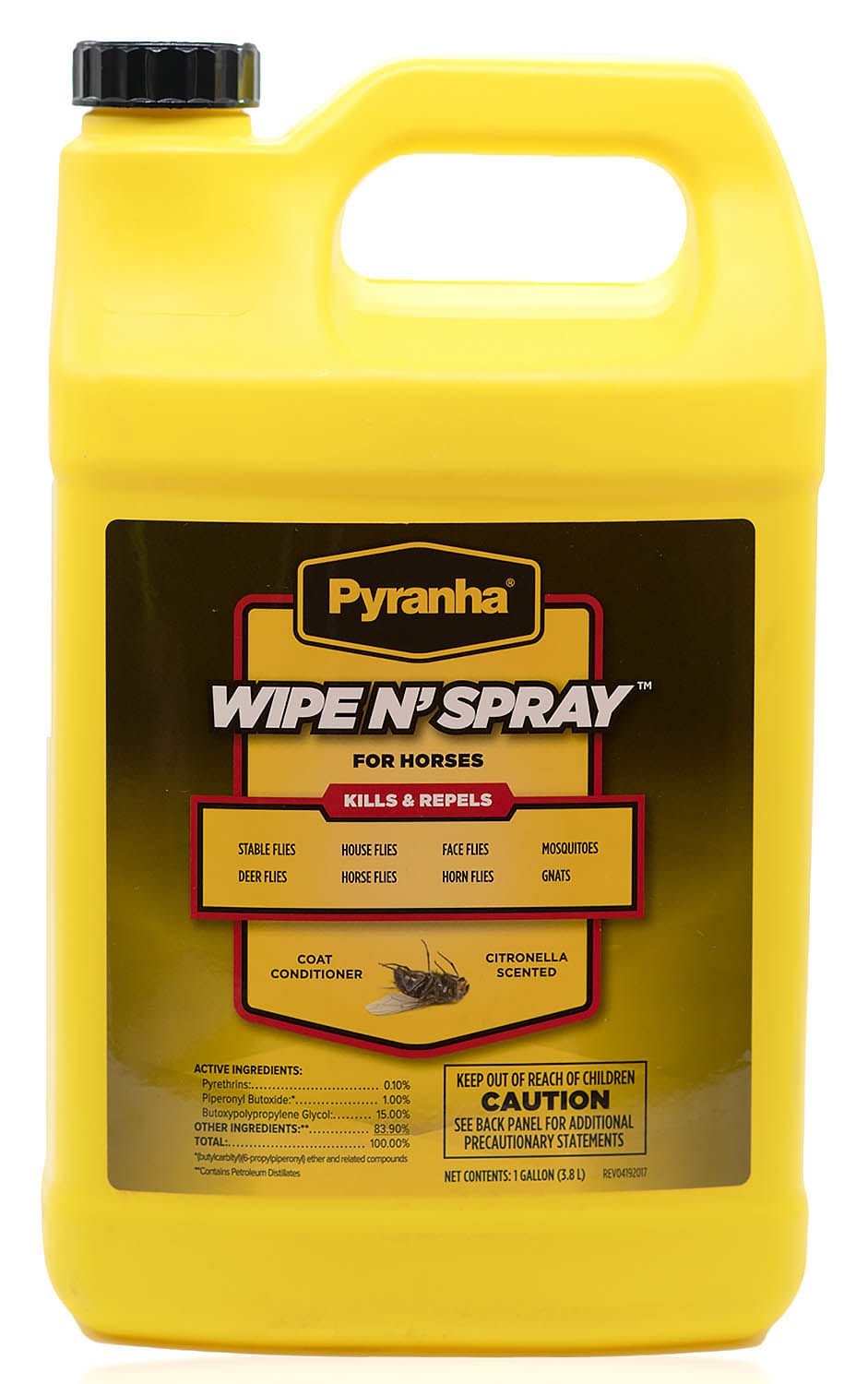 Pyranha Wipe N Spray Fly Spray for Horses