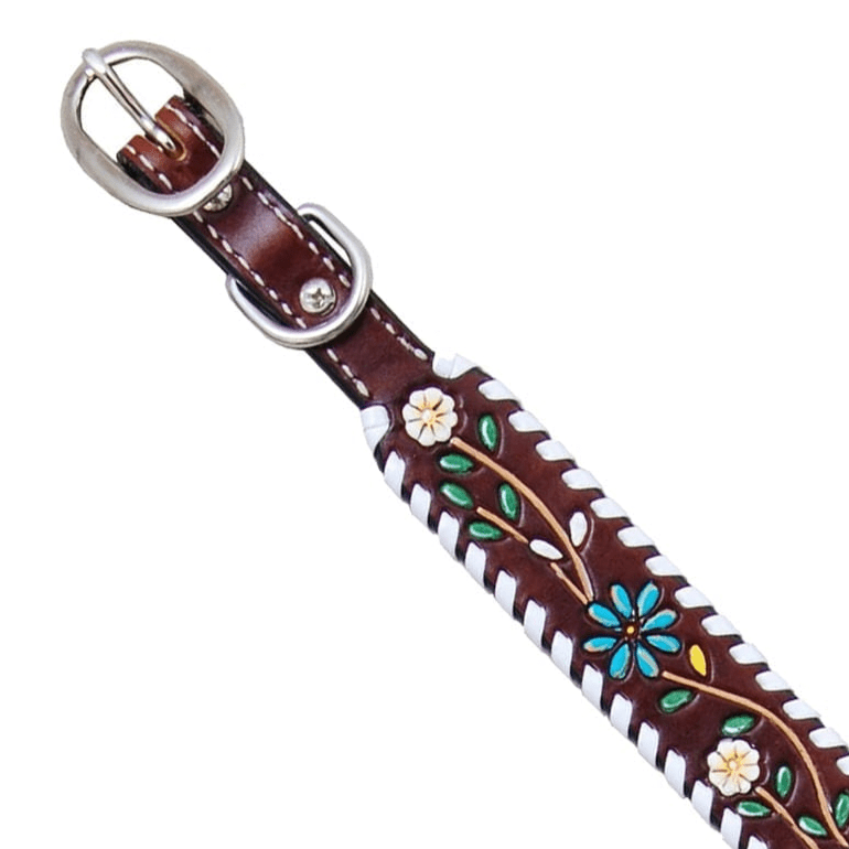 Rafter T Floral Vine Dog Collar