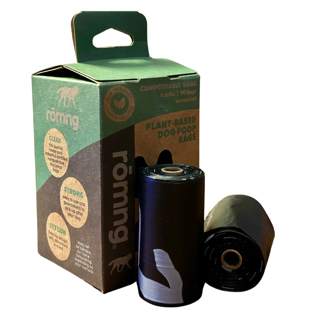 compostable plant-based dog poop bags