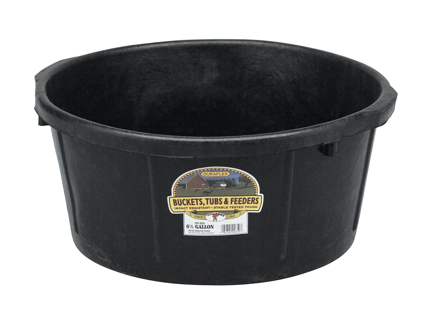 Little Giant Rubber All-Purpose Tub, 6.5 Gallon