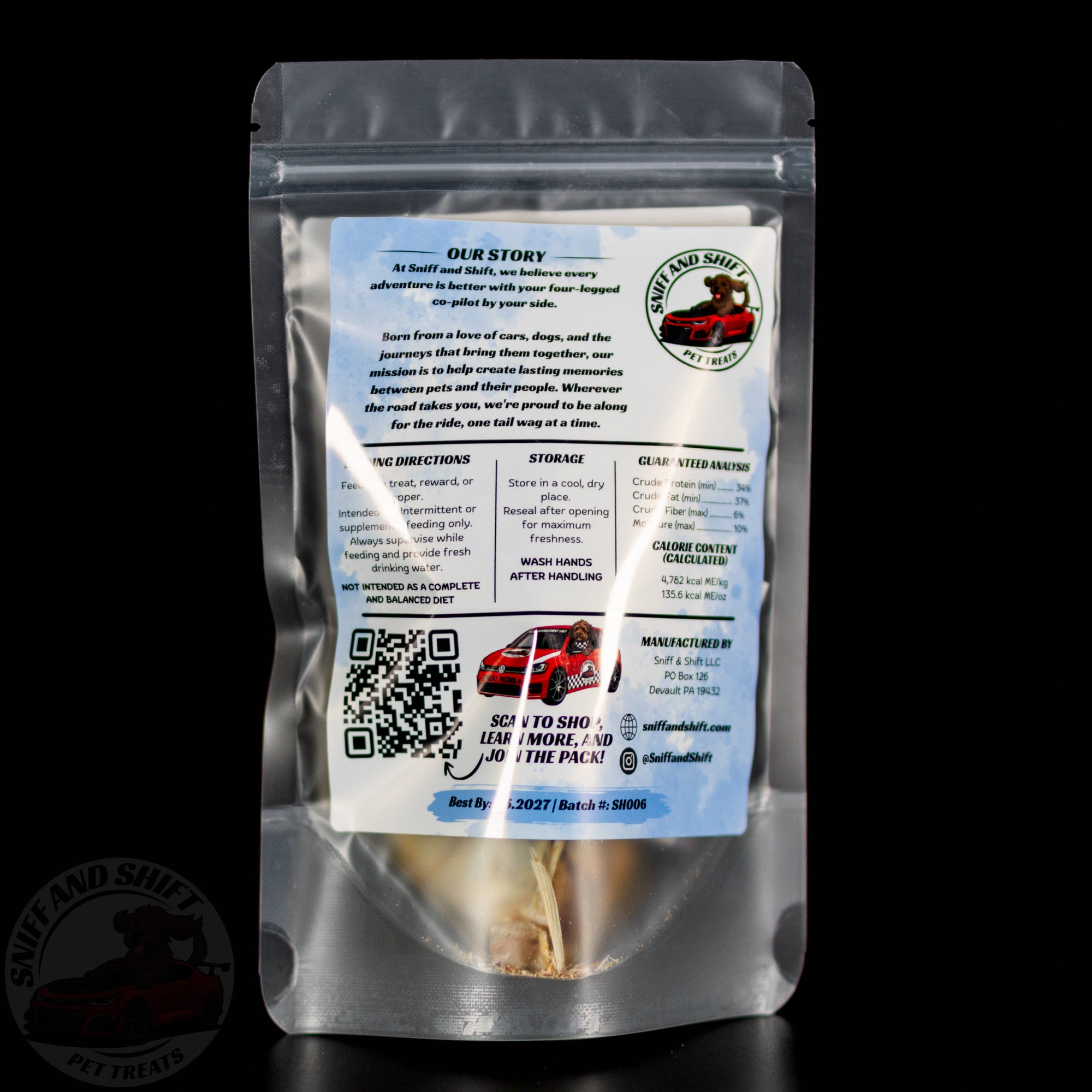 Freeze-Dried Sardine Heads: Crunchy Fish Treats for Dogs & Cats