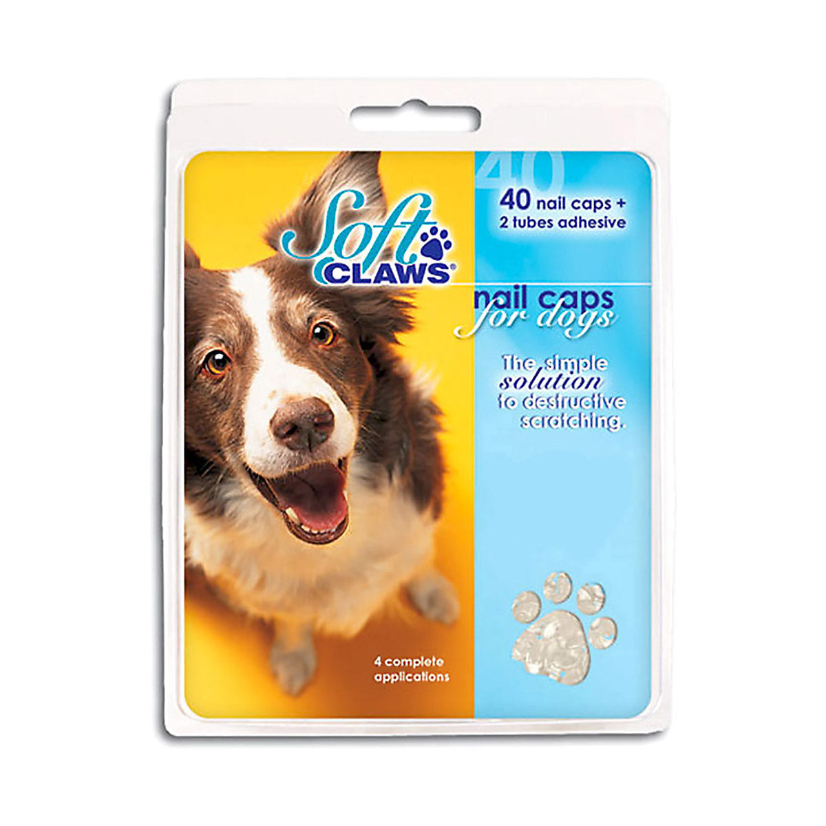 Canine Soft Claws Dog And Cat Nail Caps Take Home Kit, Small, Natural