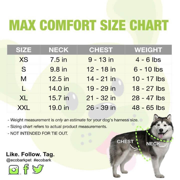 EcoBark Lime Green Dog Harness - Over-the-Head Soft Mesh Dog Vest Halter for Small to Medium Dogs and Puppies