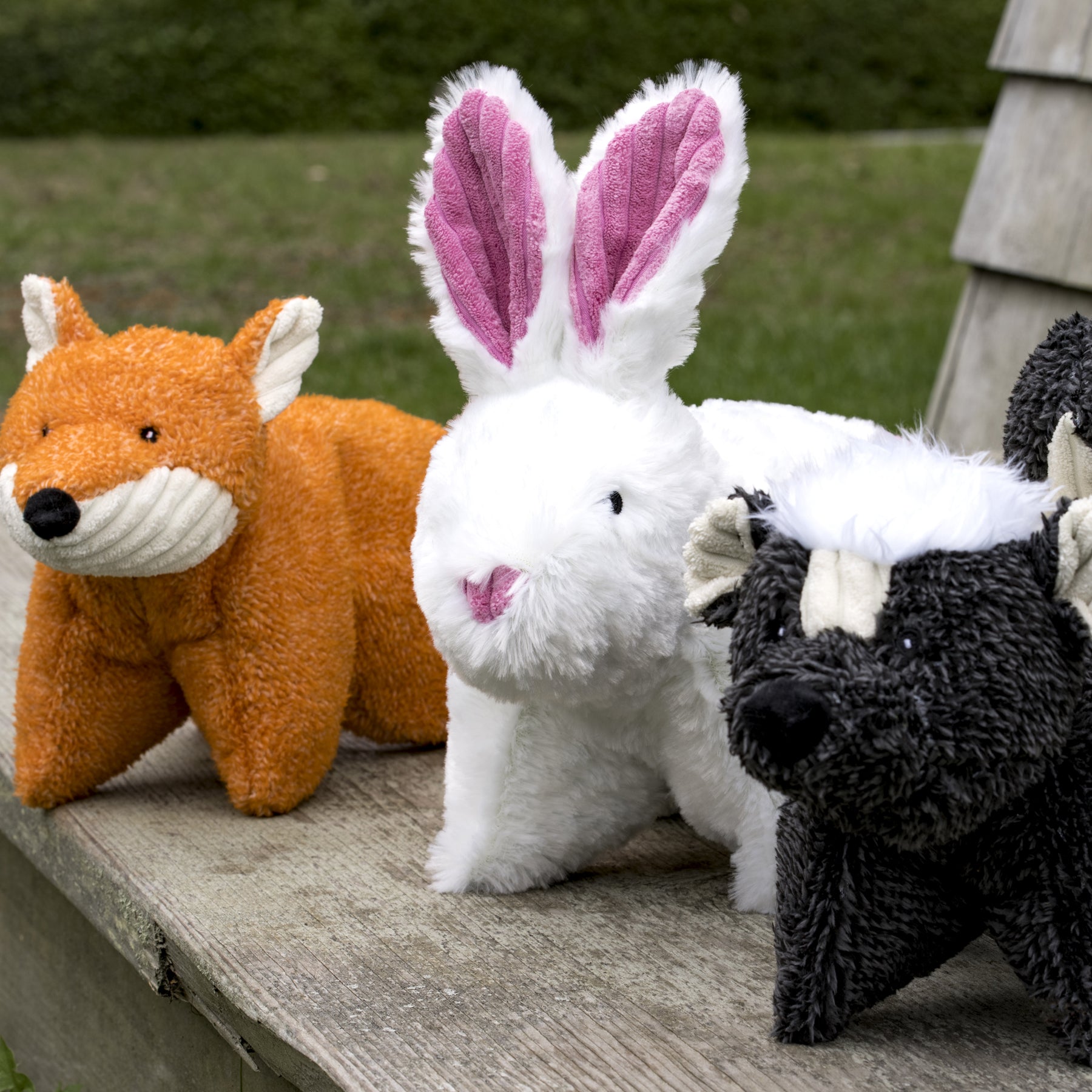 Squooshie™ Fox Plush Dog Toy