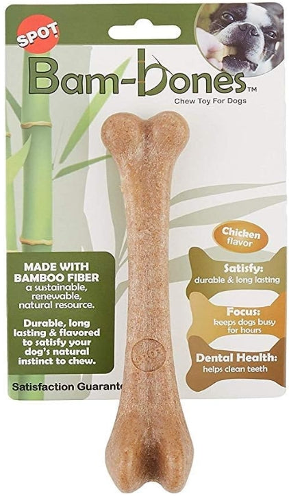 Spot Ethical Pets 54318 Bambone Bone Chicken Pet Chew Toys