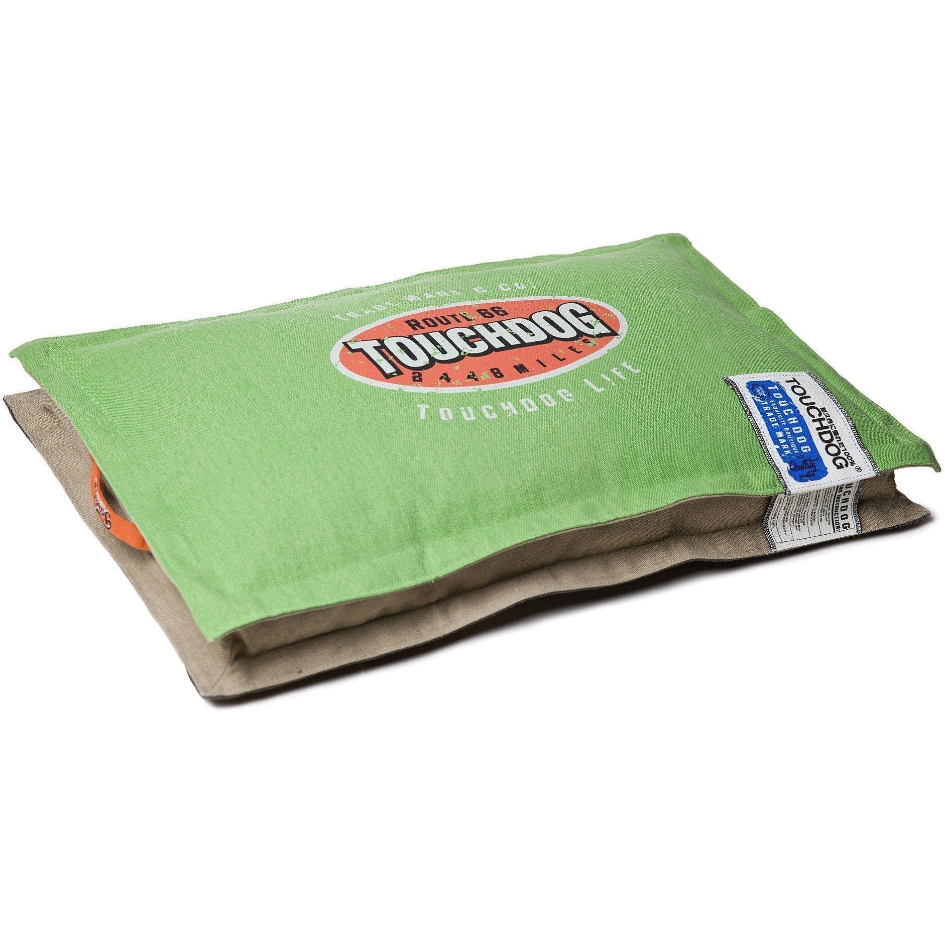 Touchdog ® 'Shock-Stitched' Sporty Reversible Rectangular Ultra-Thick Dog Mat Bed