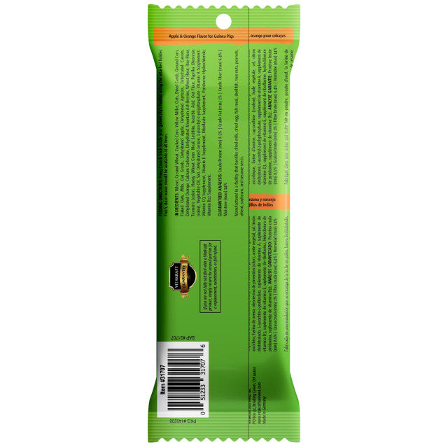 Vitakraft Guinea Pig Treat Stick - Apple And Orange - 3.5Oz