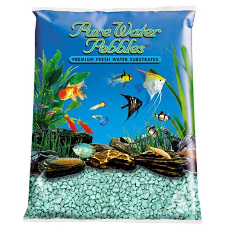 Worldwide Imports Aww70131 Color Gravel, 25-Pound, Turquoise,