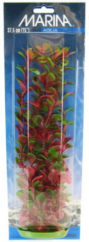 Marina Aquascaper Ludwigia Plant, 15-Inch, Red