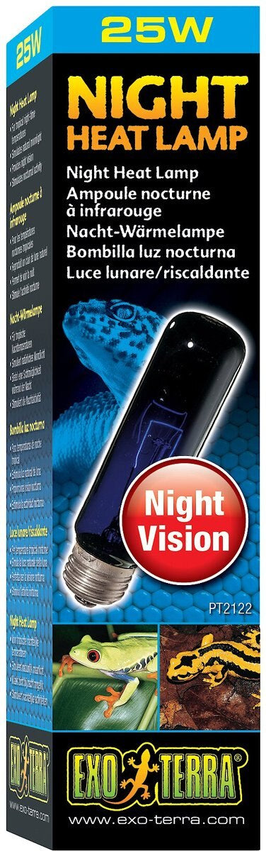 Exo Terra Night-Glo Moonlight Lamp, 25-Watt (4 Pack)
