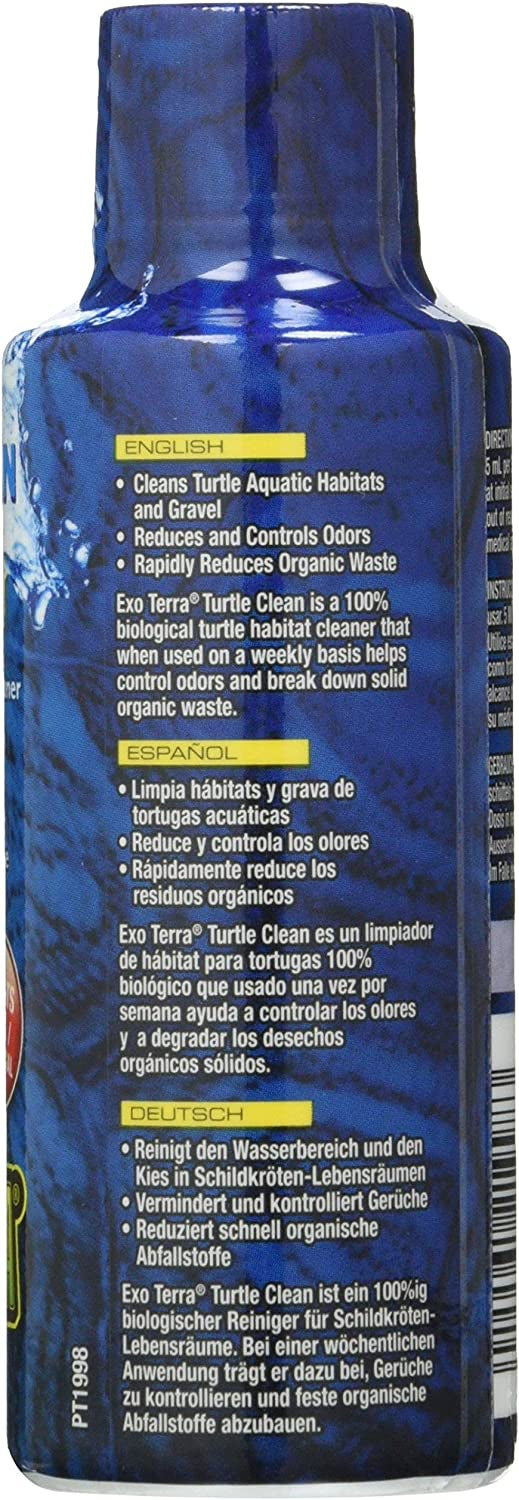 Exo Terra Exo Terra Turtle Clean Biological Turtle Habitat Cleaner, 120 Ml