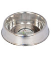 Iconic Pet - Anti Ant Stainless Steel Non Skid Pet Bowl for Dog or Cat - 24 oz - 3 cup