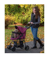 Happy Trails Lite NO-ZIP Pet Stroller, BOYSENBERRY