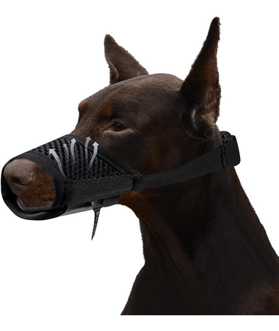 Four Flags Quick Muzzle for Dogs Small ,1 pc ,Blue