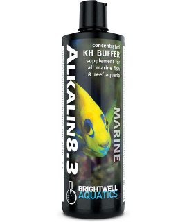Brightwell Aquatics Alkalin8.3 - Concentrated KH Buffer Supplement for All Marine and Reef Aquariums