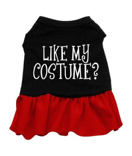 Like My Costume? Dog Dress - Red Lg