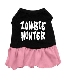 Zombie Hunter Dog Dress - Pink Sm