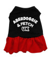Aberdoggie UK Dog Dress - Red XXL