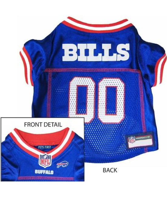 Buffalo Bills NFL Dog Jersey - Extra Small
