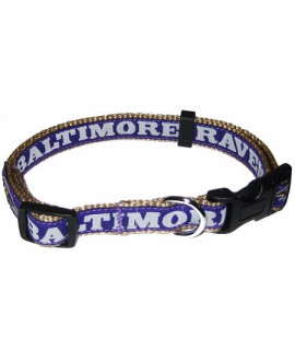 Baltimore Ravens NFL Dog Collar - Small