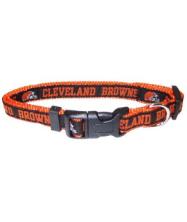 Cleveland Browns NFL Dog Collar - Large