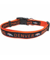 Denver Broncos NFL Dog Collar - Small