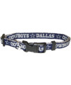 Dallas Cowboys NFL Dog Collar - Large